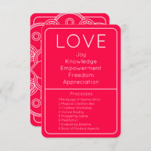 Droit de l'attraction Amour Échelle d'orientation