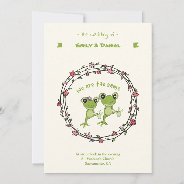 Invitation Drôle (Devant)