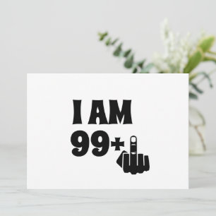 Invitation Drôle 100e cadeau d'anniversaire, 99 Plus une Mug