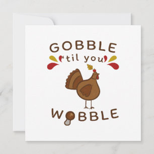 Invitation Drôle de Thanksgiving - GLouglouter JUSQU'À VOUS É
