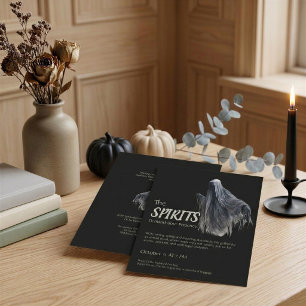 Invitation Drôle Déplaisant d'horreur gothique Halloween Cost
