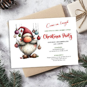 Invitation drôle et amusante pour une fête de Noël