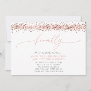 Invitation Drôle Finalement Se Marier Mariage Décontracté