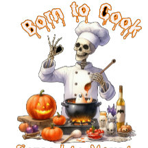 Drôle Né à Cuisiner forcé à Haunt