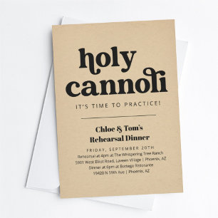 Invitation drôle pour un dîner de répétition de ma