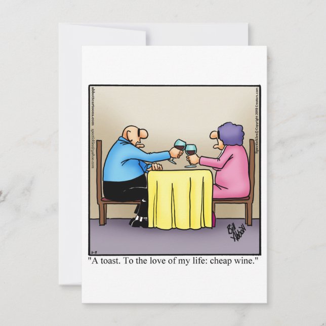 Invitation drôle pour une 50e fête d'anniversaire  (Devant)