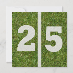 Invitation du 25e anniversaire