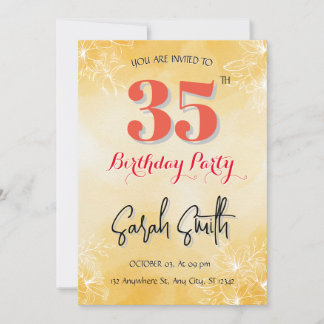 Invitation du 25e anniversaire