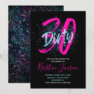 Invitation du 30e anniversaire   Invitation du 30e