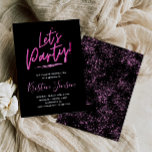Invitation du 40e anniversaire | 40e fête d'annive<br><div class="desc">Invitation du 40e anniversaire. Prêt à être personnalisé par vous !</div>