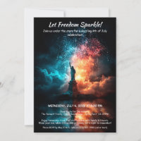 Invitation du 4 juillet - Statue de la Liberté