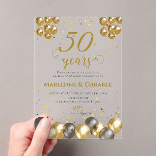 Invitation du 50e anniversaire