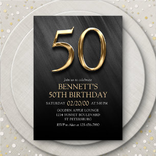 Invitation du 50e anniversaire