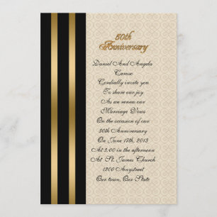 Invitation du 50e anniversaire