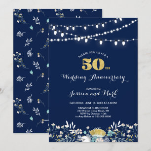 Invitation du 50e anniversaire de la Marine et de 