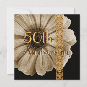 Invitation du 50e au 59e anniversaire - Daisy d'OR