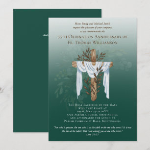 Invitation du 55e anniversaire de l'ordination