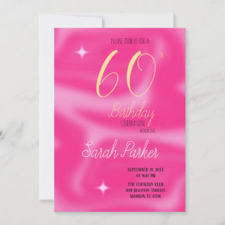 Invitation du 60e anniversaire