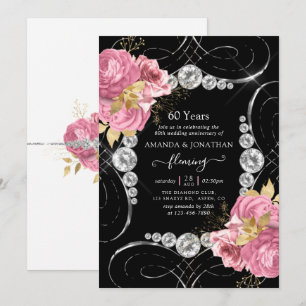 Invitation du 60e anniversaire du Mariage du diama