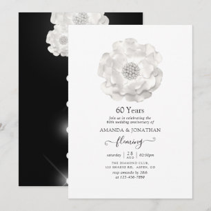Invitation du 60e anniversaire du Mariage du diama