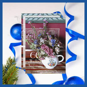 Invitation du 60e anniversaire du Mariage Teapot V