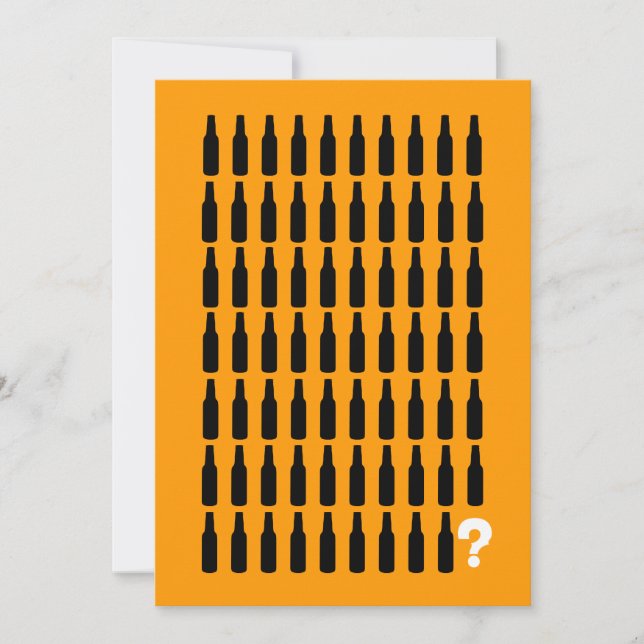 Invitation du 70e anniversaire - Bravo! (Devant)