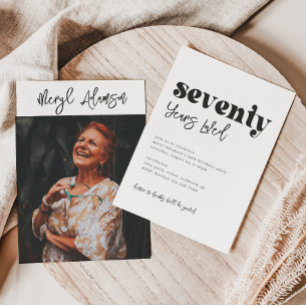 Invitation du 70e anniversaire   Photo 70e anniver