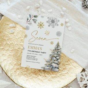 Invitation du 7e anniversaire, Hiver Sept annivers