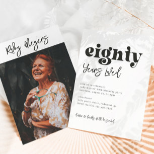 Invitation du 80e anniversaire   Photo 80e anniver
