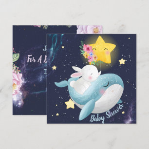 Invitation du Baby shower Bunny