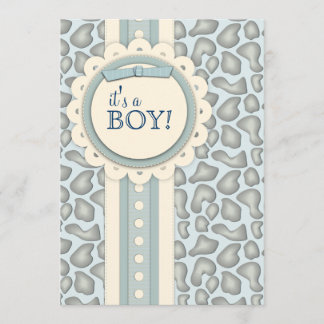Invitation du Baby shower de la Girafe sucrée| Ble