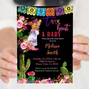 Invitation du Baby shower de Parties scintillant d