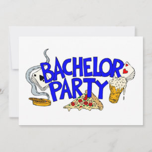 Invitation du Bachelor Party