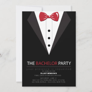 Invitation du Bachelor Party
