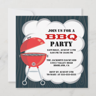 Invitation du barbecue