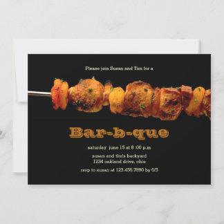Invitation du barbecue/barbecue