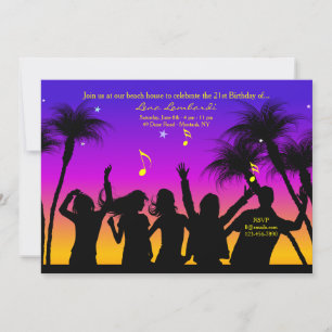 Invitation du Beach Party