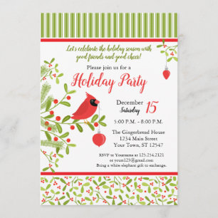 Invitation du Cardinal Holiday Party