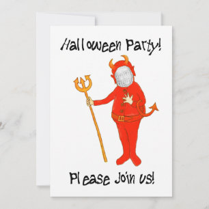 Invitation du Carte photo Halloween personnalisabl