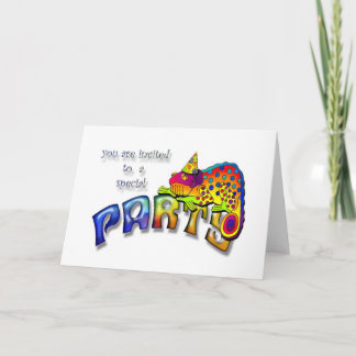 Invitation du Chameleon Party