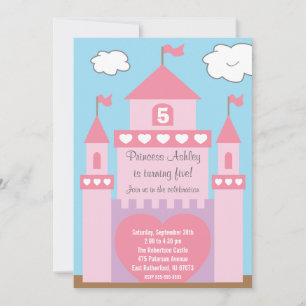 Invitation du château de Princess