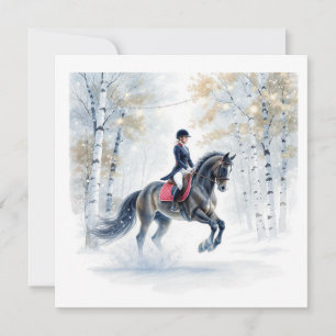 Invitation du Cheval de Noël