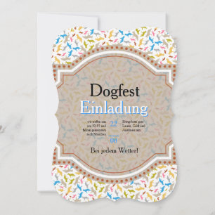 Invitation du chien berger