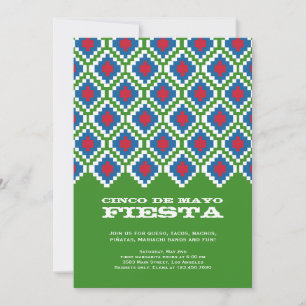 Invitation du Cinco de Mayo Fiesta Party