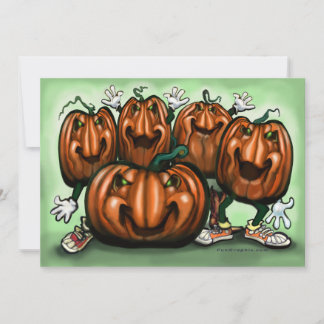 Invitation du citrouille