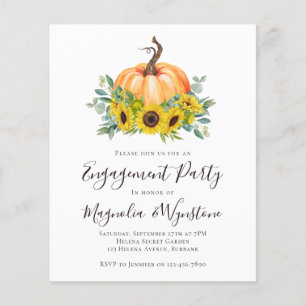 Invitation du Citrouille du budget à l'automne