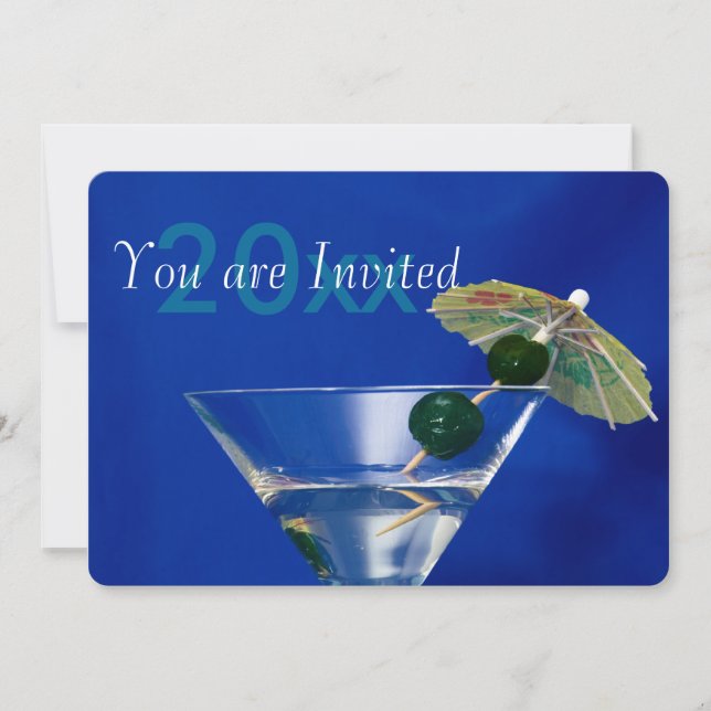 Invitation du Cocktail du Nouvel An 3 (Devant)