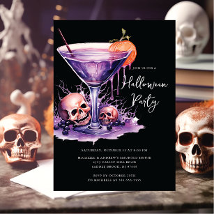 Invitation du Cocktail Halloween