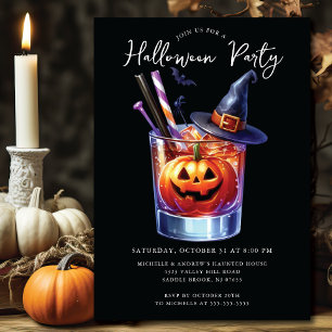 Invitation du Cocktail Halloween