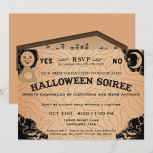 Invitation du comité d'Halloween Soiree Spirit
